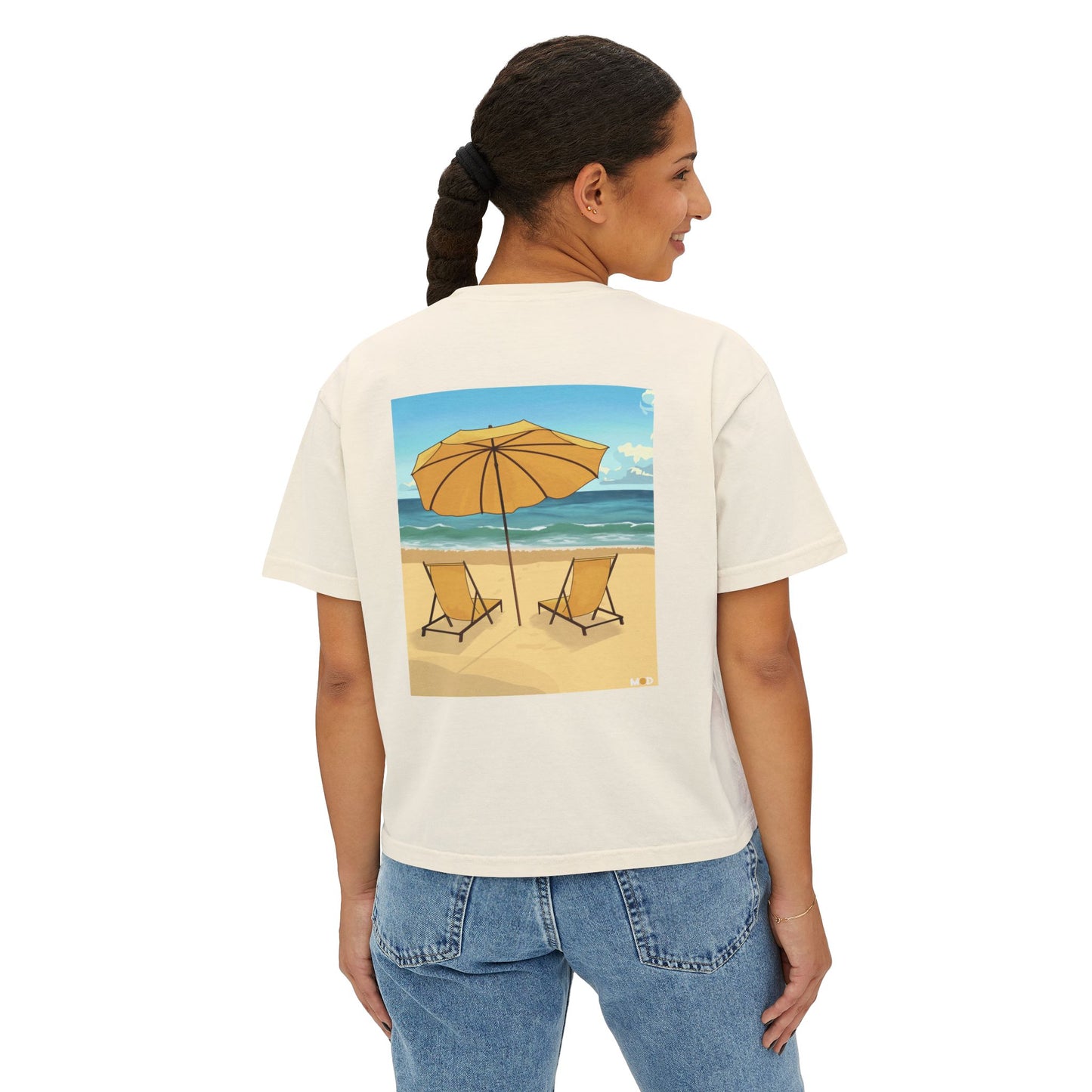 relax MOD boxy tee