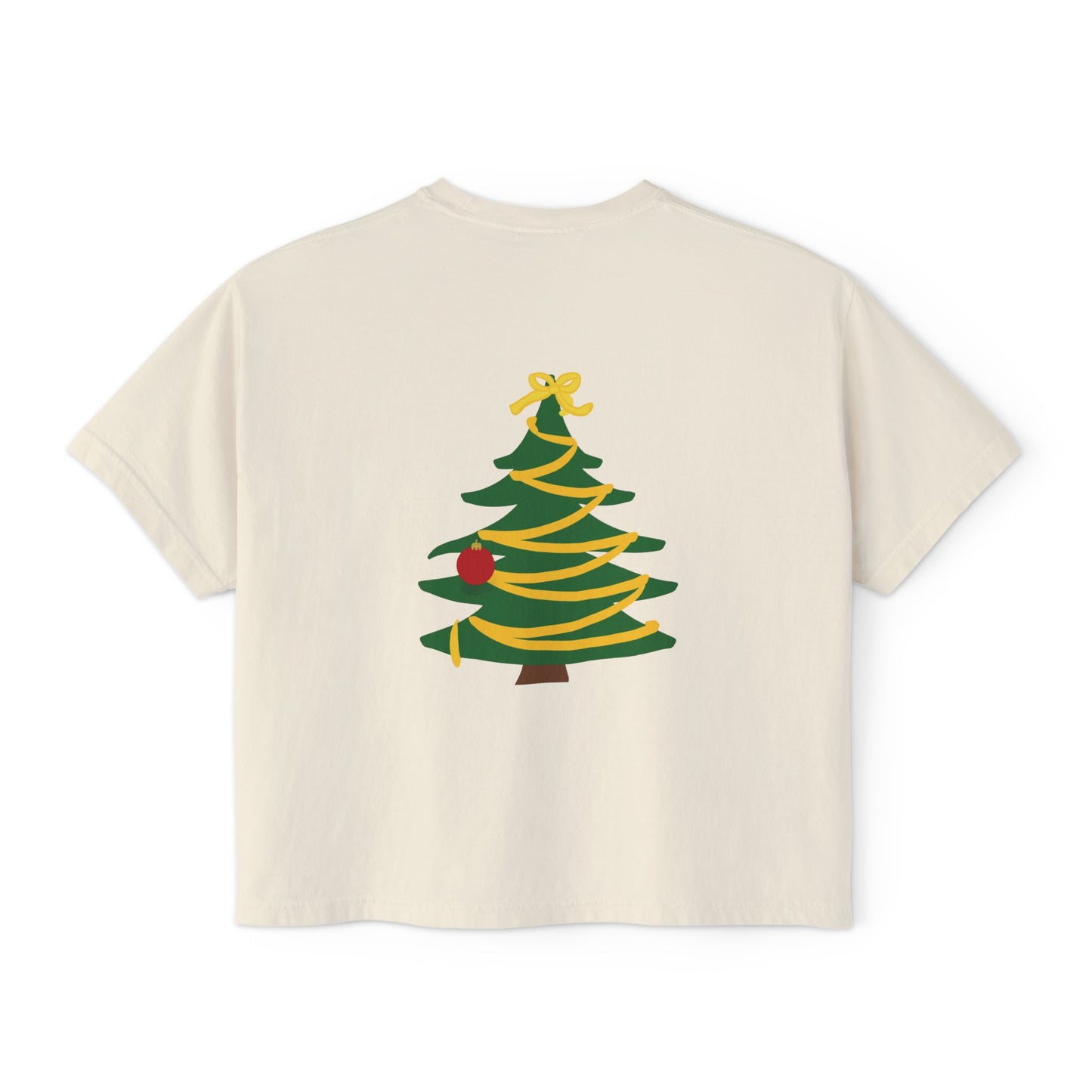 MOD Christmas boxy tee