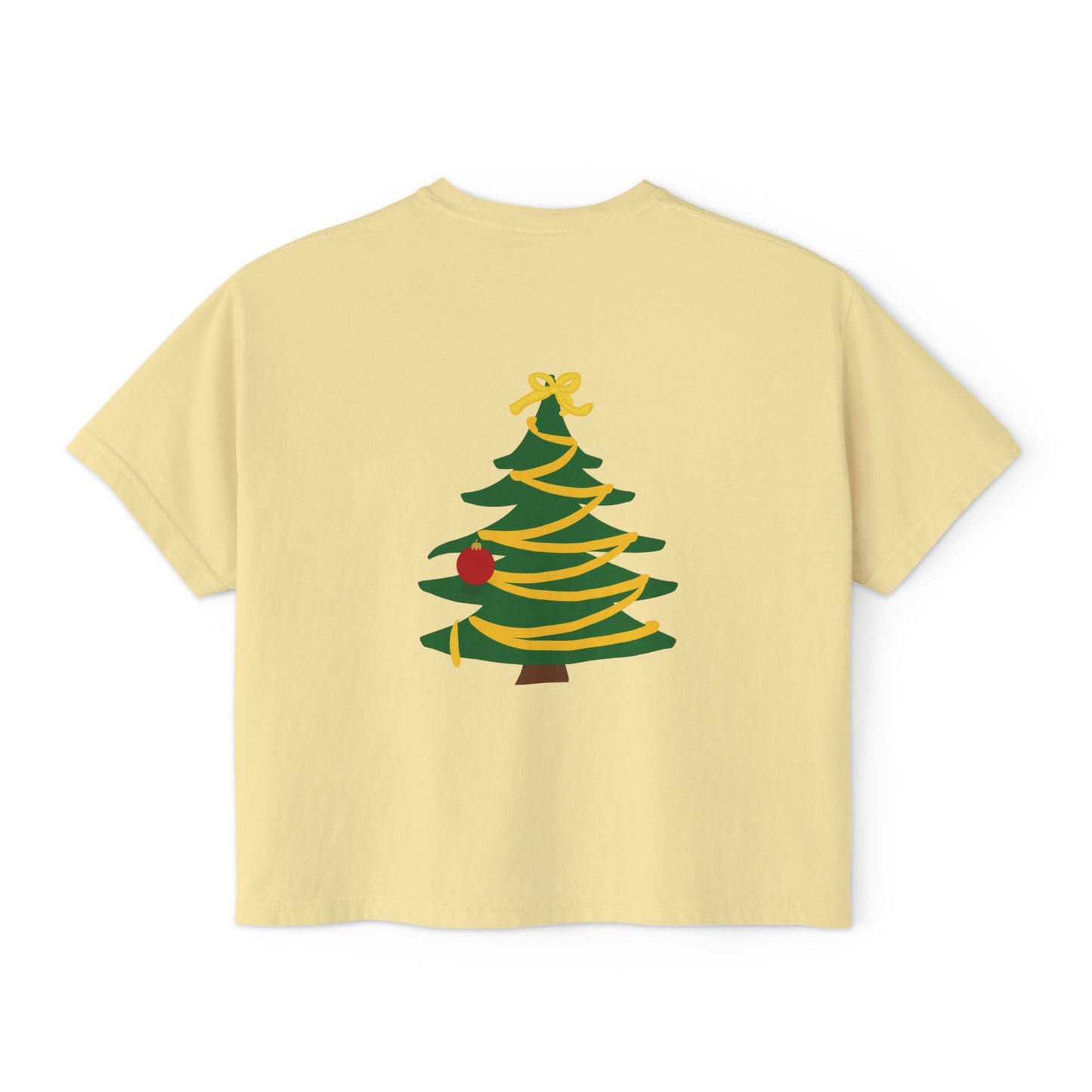 MOD Christmas boxy tee