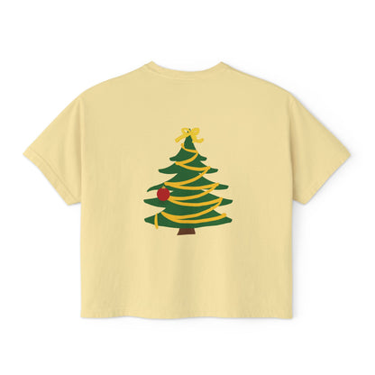 MOD Christmas boxy tee