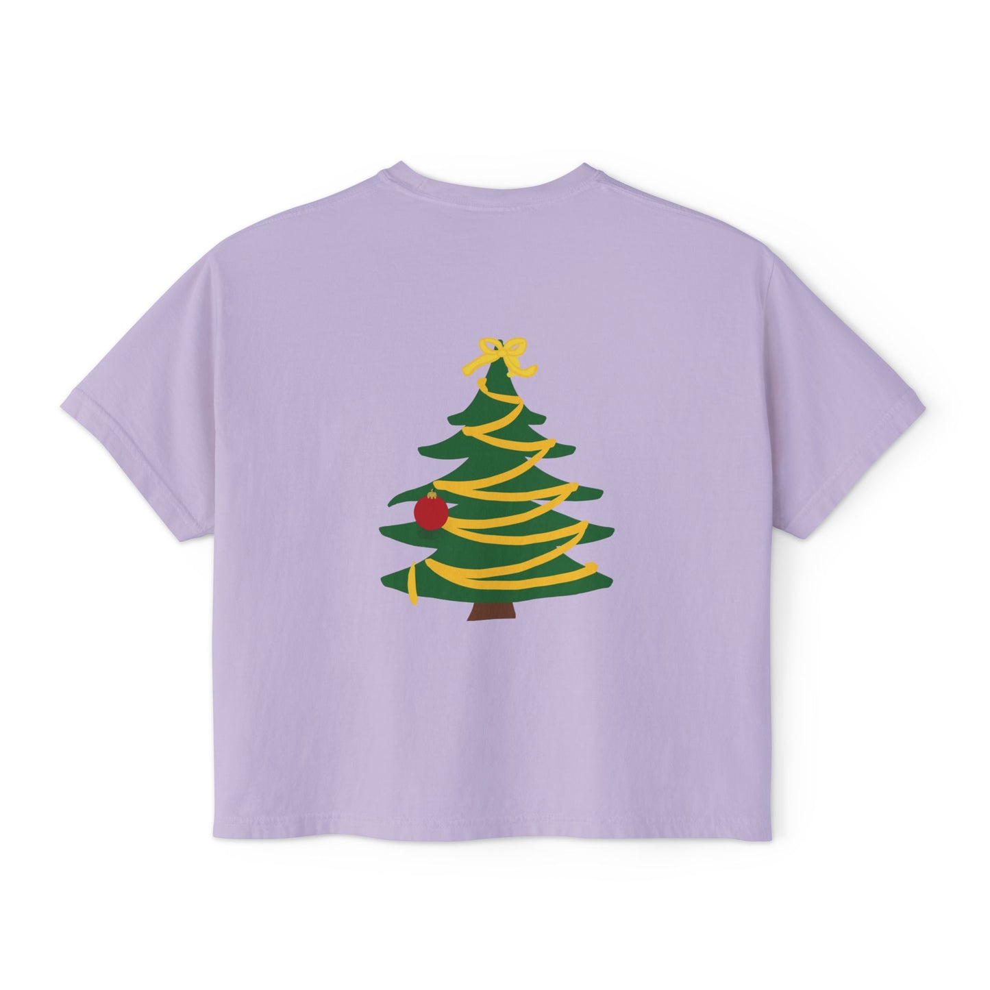 MOD Christmas boxy tee