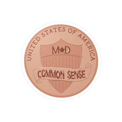 Common Sense Vinyl Decal