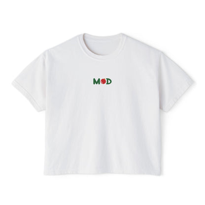 MOD Christmas boxy tee