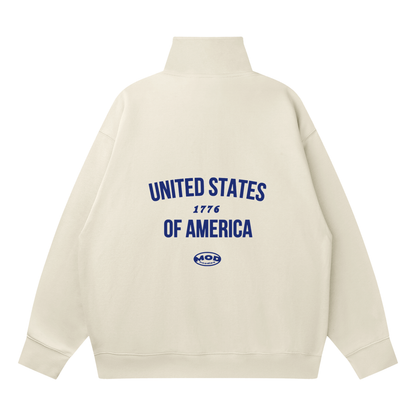 quarter zip,USA,America